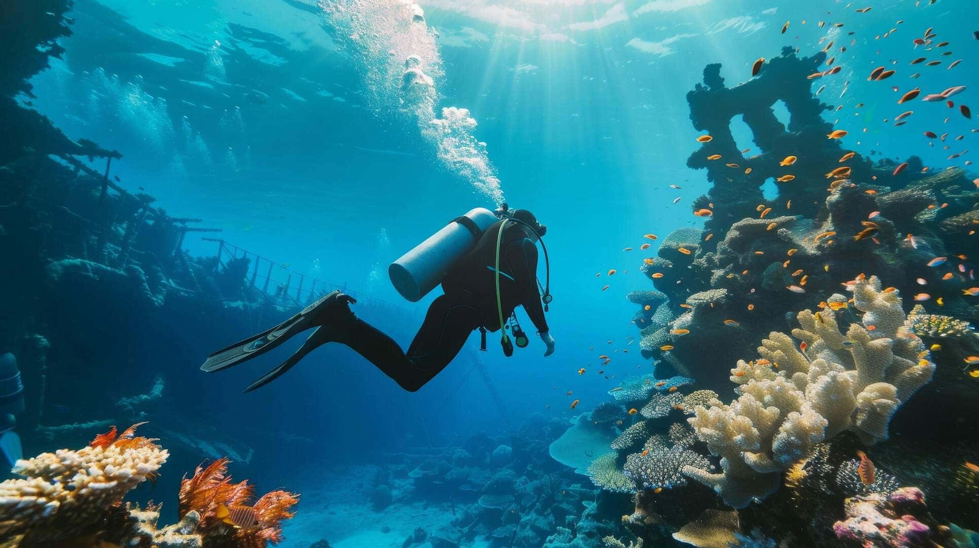 Blue Brothers Diving Team an der Tauchbasis in El Gouna