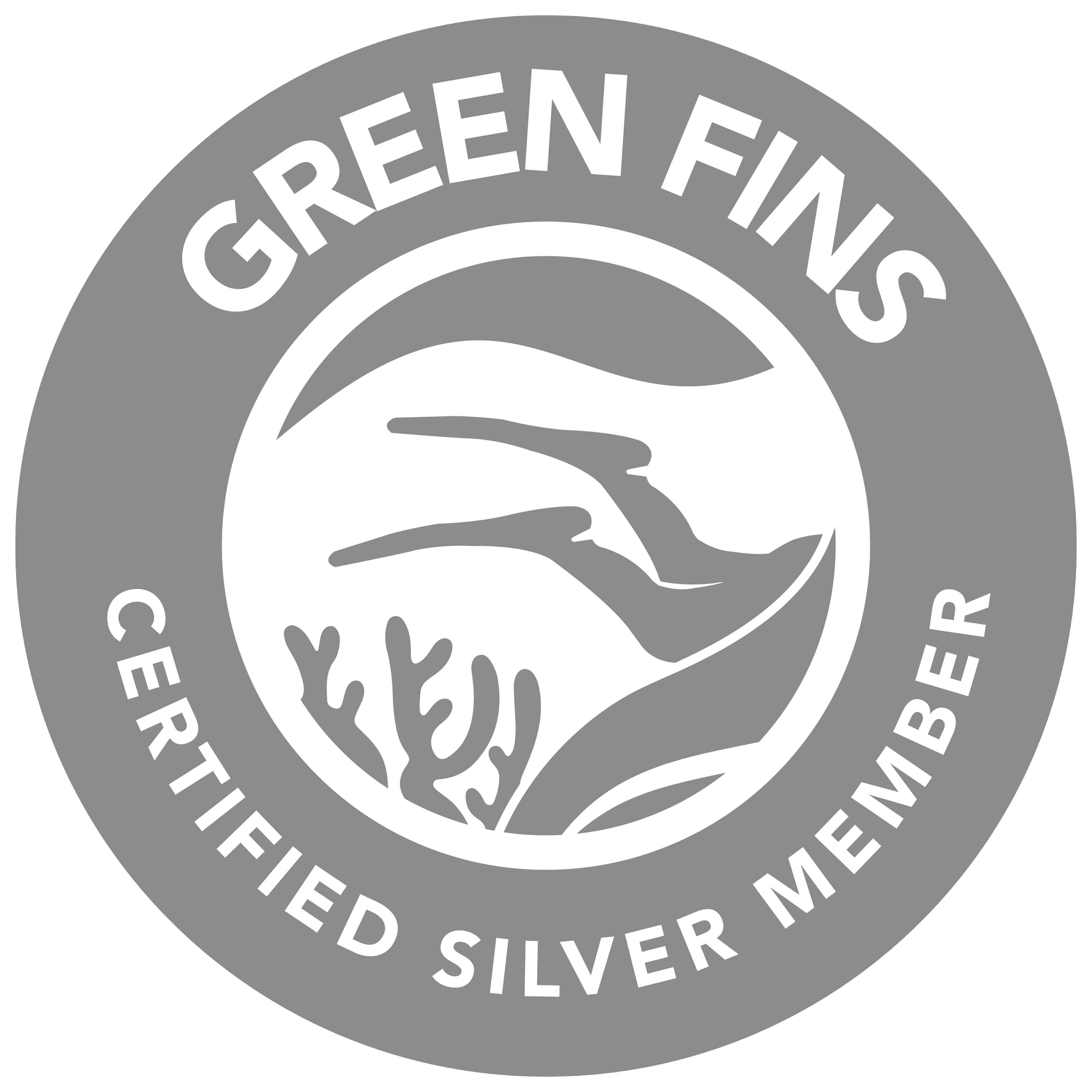 bzeichen Green Fins Certified Silver Member